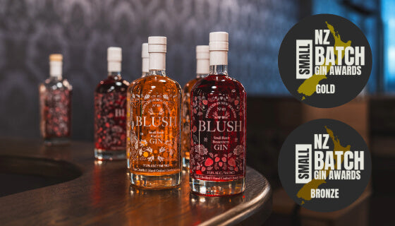 Blush Gin Celebrates Big Wins at the NZ Small Batch Gin Awards!