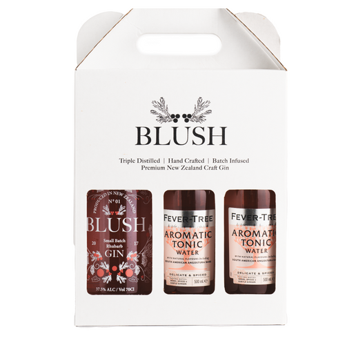 Blush Rhubarb Gin To-Go Carry Gift Box