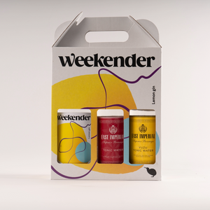 Lemon Gin & Mixer Weekend Pack
