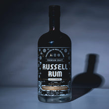 Load image into Gallery viewer, Russell Black Strap Rum 700mL