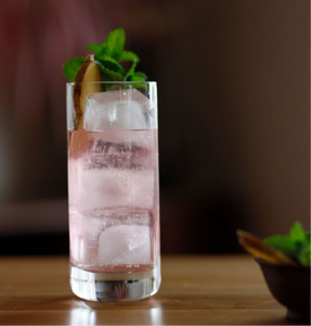 Blush Rhubarb Gin Drink